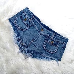Micro Mini Daisy Dukes Shorts Small/Medium